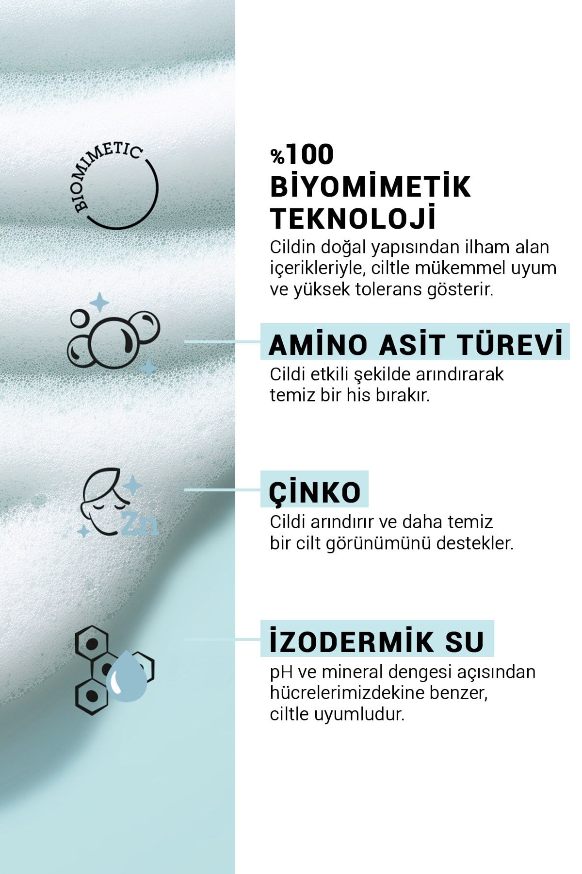 The Cleansing Foam Tüm Ciltler İçin Nazik Arındırıcı ve Yumuşatıcı Yüz Temizleme Köpüğü 150 ML