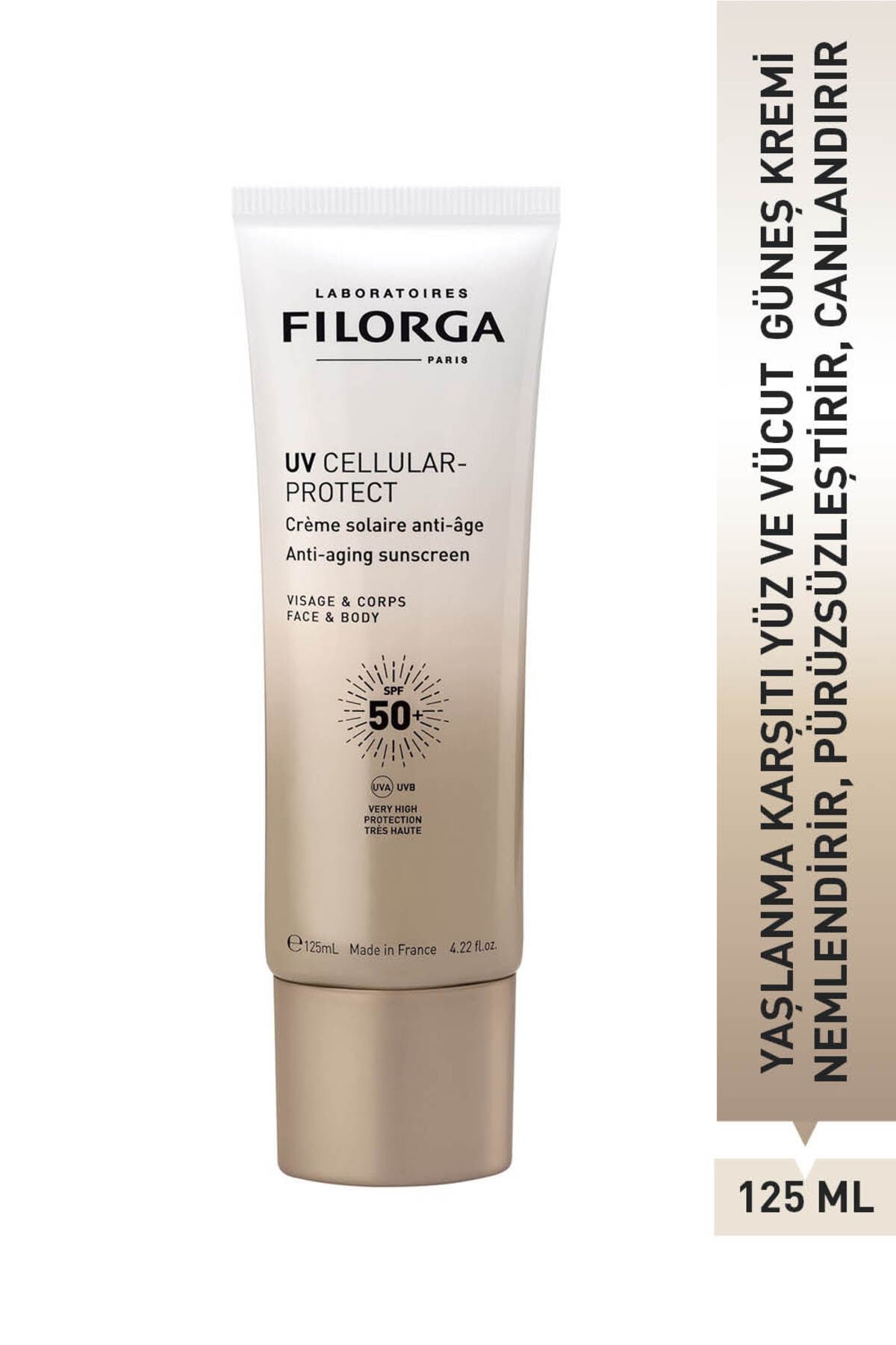 UV CELLULAR PROTECT Yaşlanma Karşıtı Yüz ve Vücut Güneş Kremi 125ml