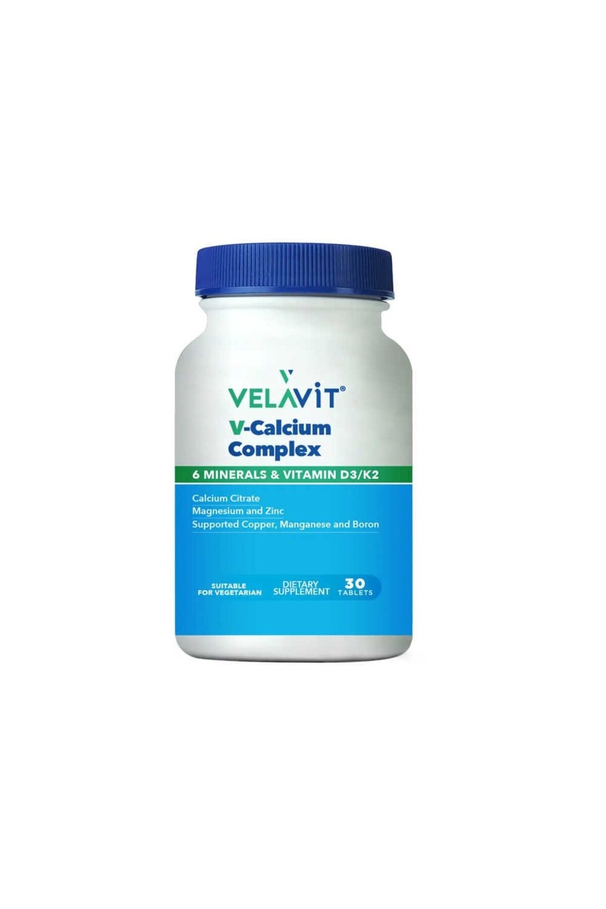 V-Calcium Complex - Kalsiyum Kompleks - 30 Tablet