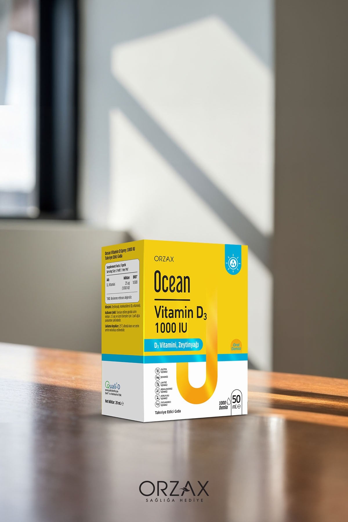 Vitamin D3 1000 IU Damla 50 ml