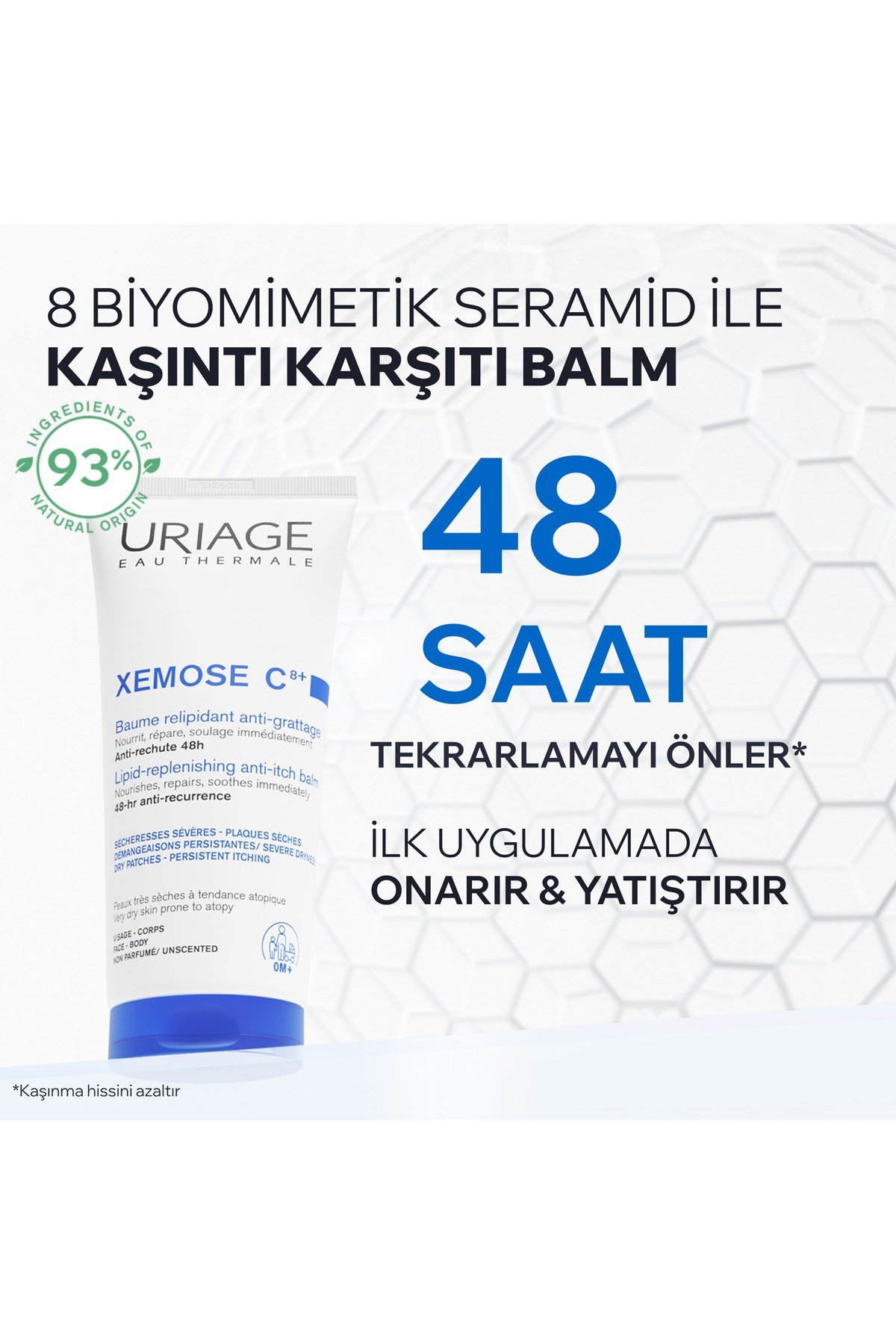 XEMOSE C8+ Atopiye Eğilimli ve Çok Kuru Ciltler İçin Karşıtı Yatıştırıcı Balm 200 ml