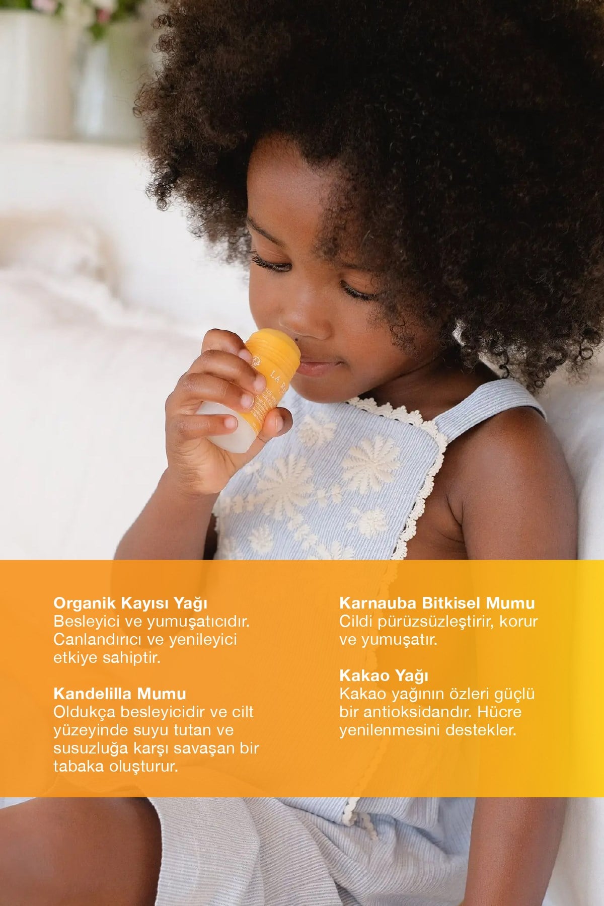 YÜKSEK KORUMALI GÜNEŞ KORUYUCU STİCK Organik Kayısı Yağı İçeren SPF 50 18 g