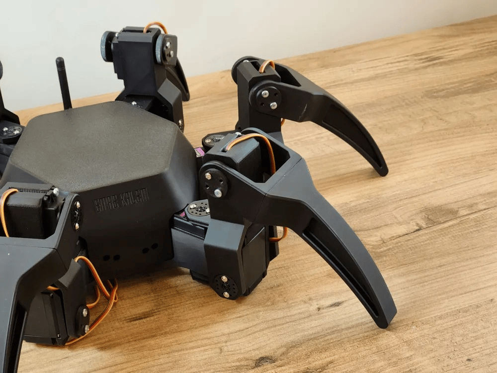 Altı Ayaklı Örümcek Robot (Arduino Mega)