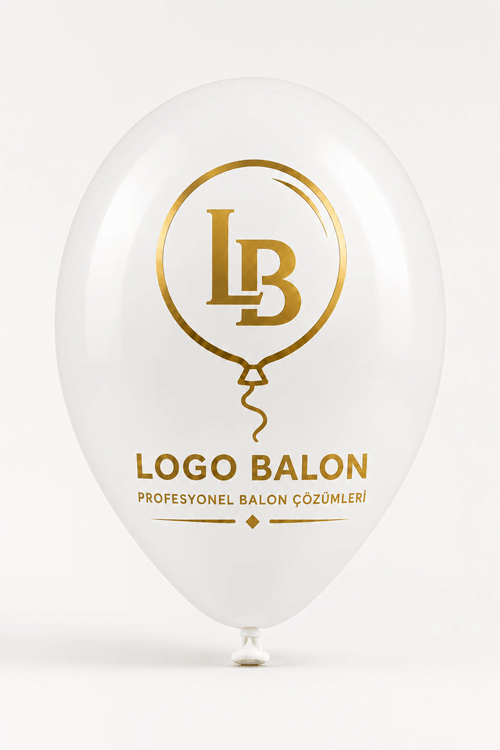 Baskılı Reklam Balonu 1+0 Tek Yüz Tek Renk Baskılı