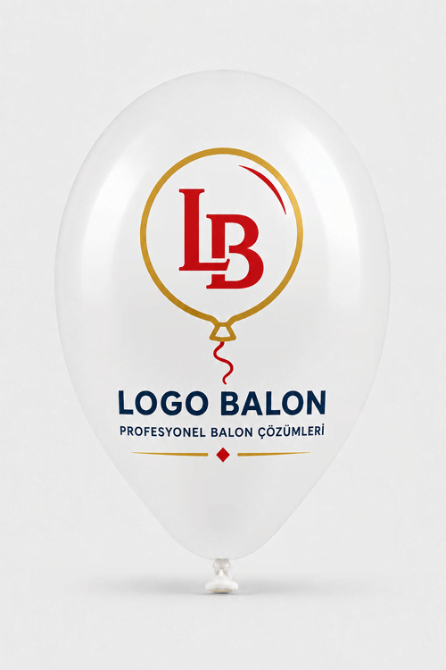 Baskılı Reklam Balonu 3+0 Tek Yüz 3 Renk Baskılı