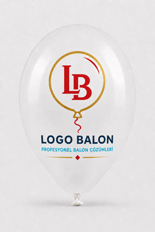 Baskılı Reklam Balonu 4+0 Tek Yüz 4 Renk Baskılı