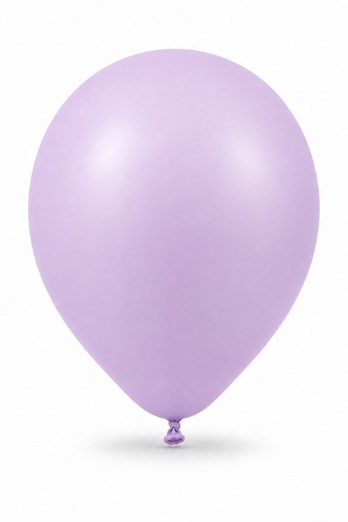 Makaron Lila Dekorasyon Balonu 12 İnç - 100 Adet