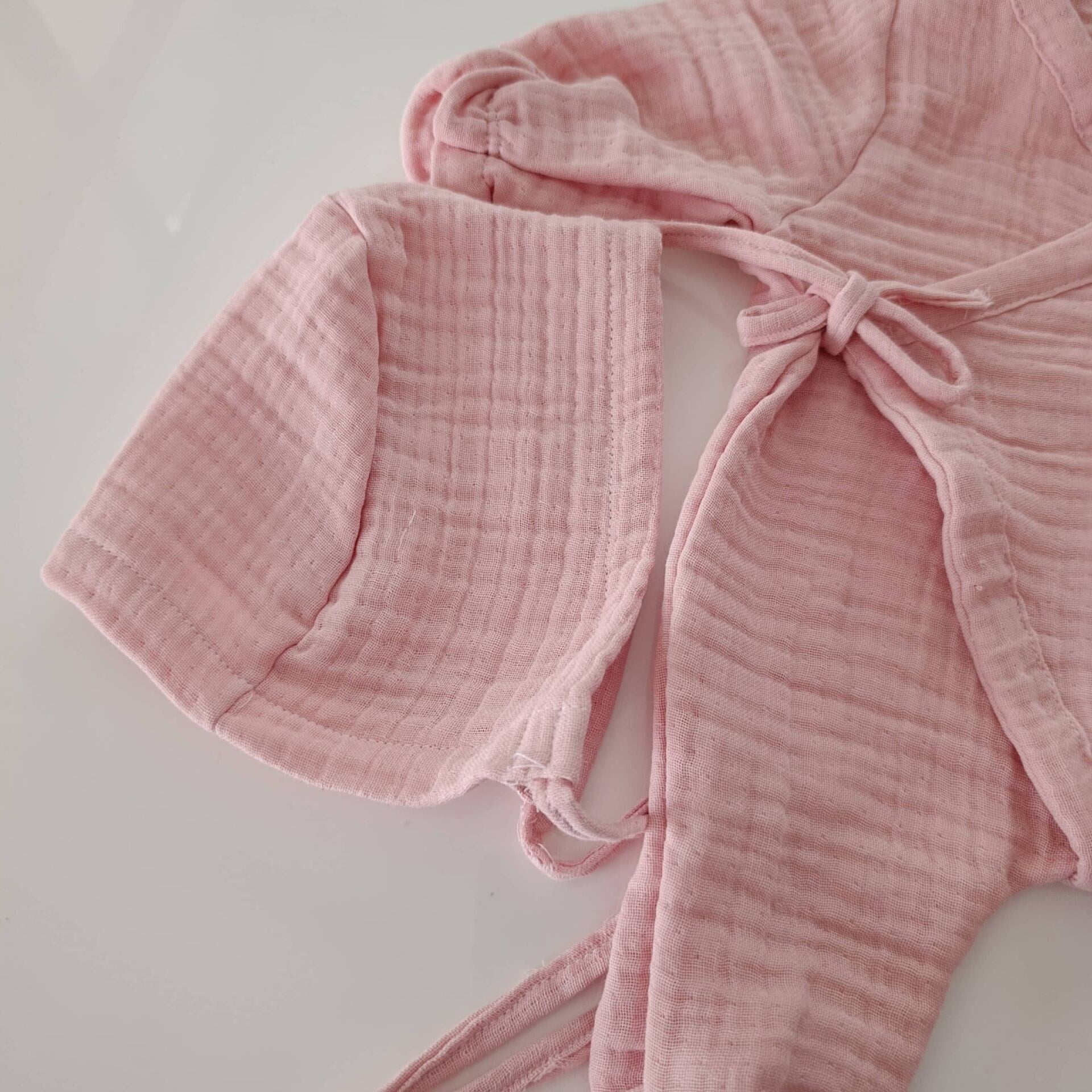 Pembe Müslin 4'lü Yenidoğan Seti