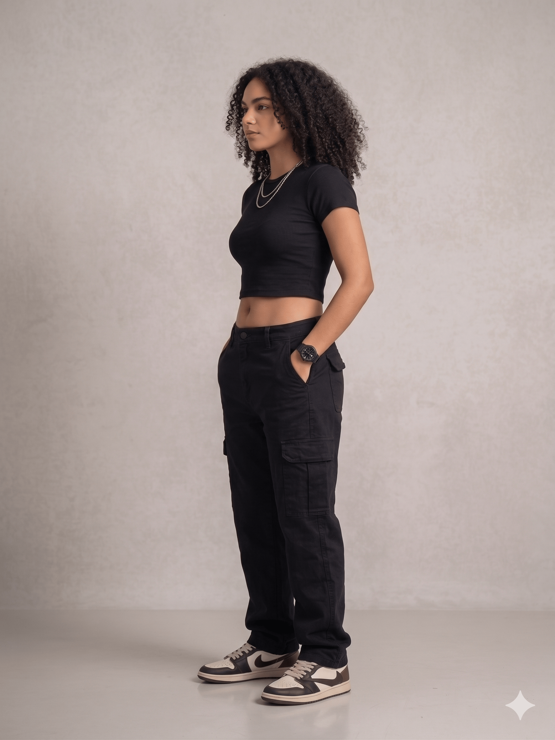 Basic Crop Top T-Shirt