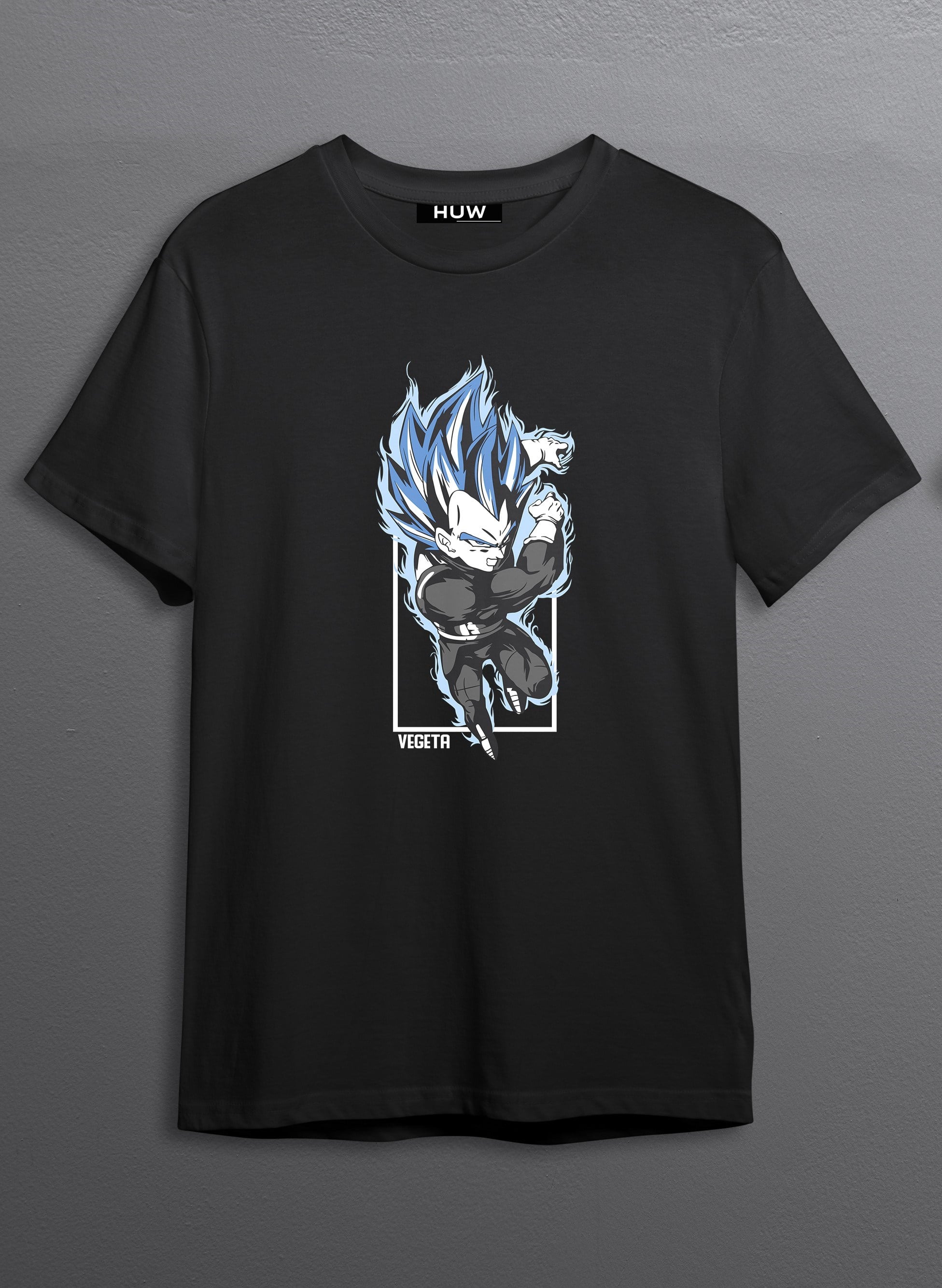 Dragon Ball – Vegeta Saiyan Prensi Anime T-Shirt (Unisex)