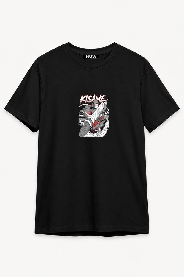 Naruto Kisame Hoshigaki Baskılı Unisex Tişört