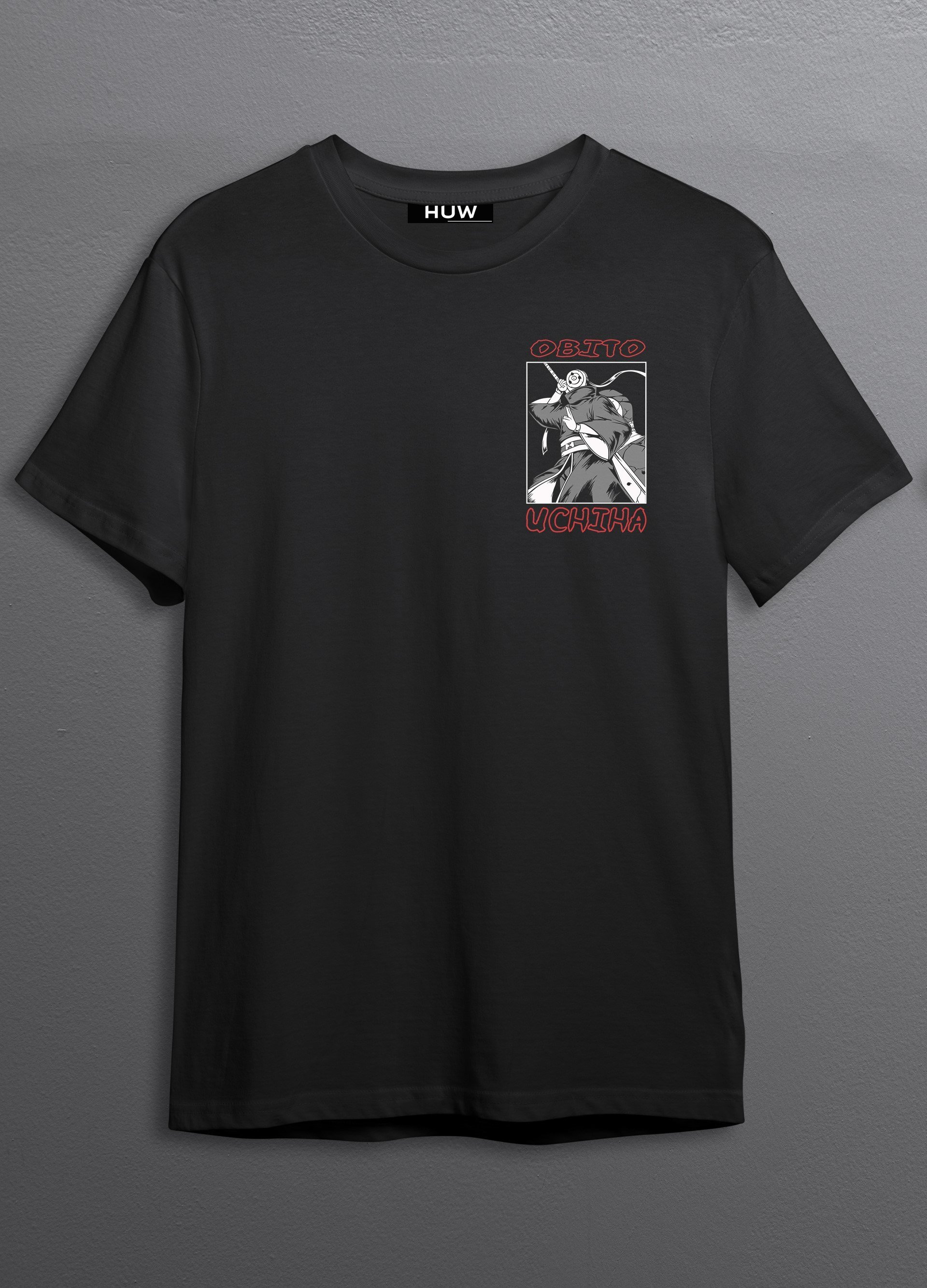 Naruto – Obito Uchiha Temalı Anime Tişörtü (Unisex)