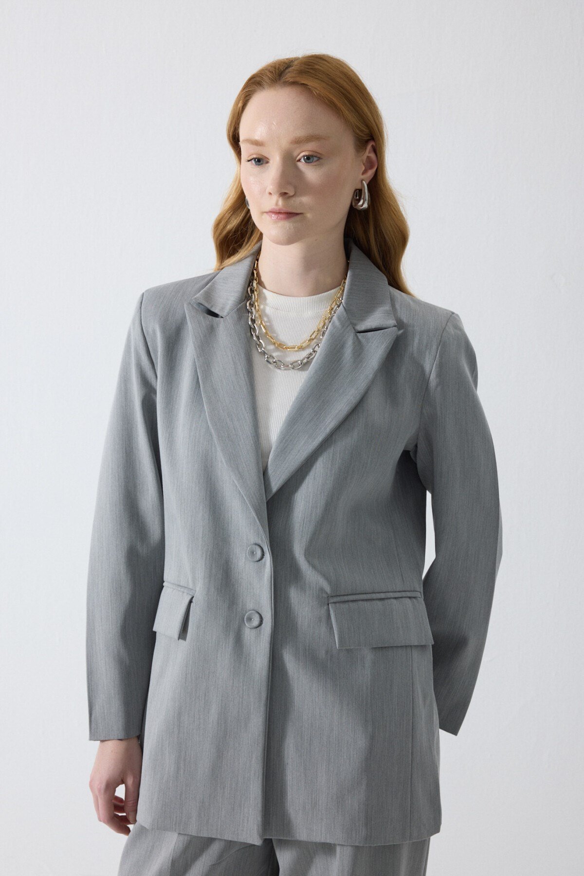 Gri Tailoring Blazer