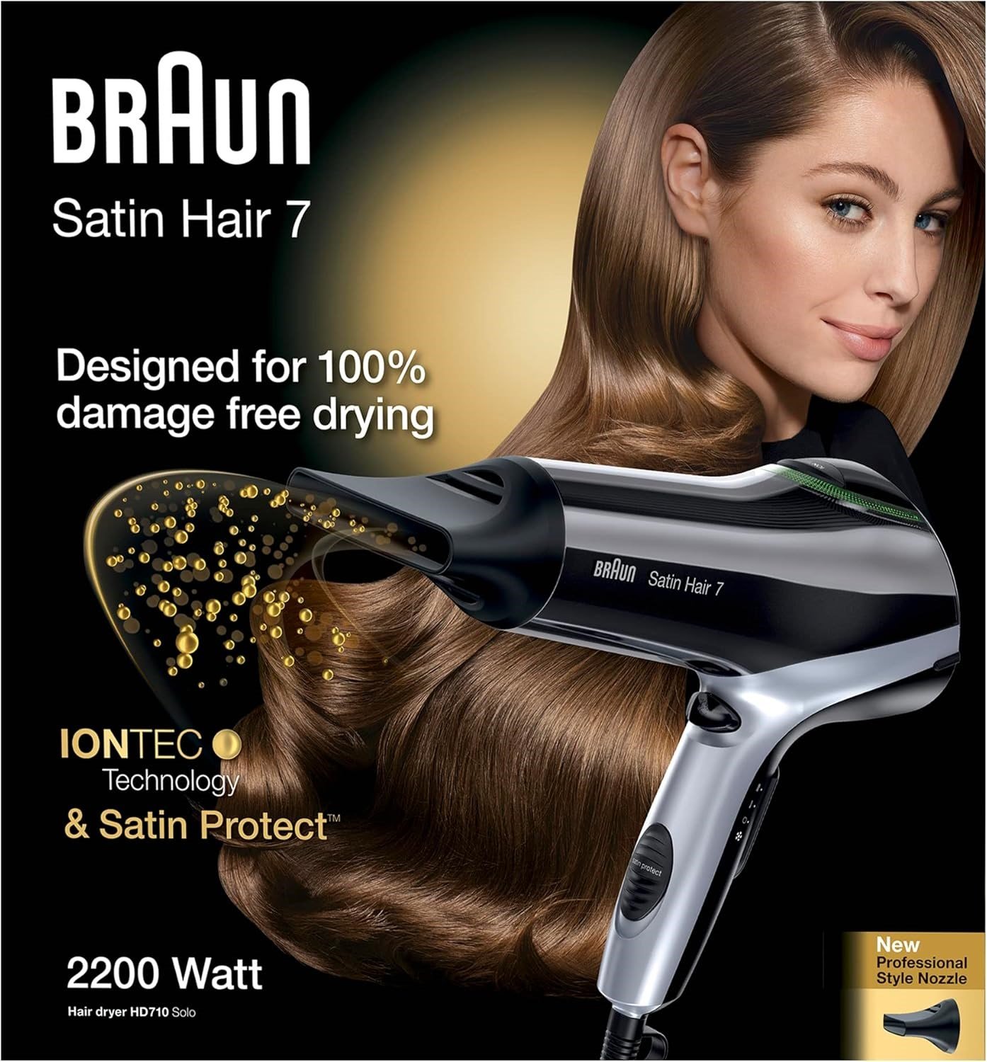BRAUN SATİN HAİR 7 HD710  SAÇ KURUTMA MAKİNESİ