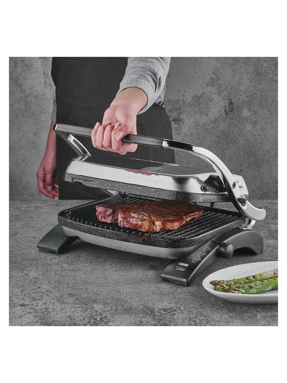 KORKMAZ A328-05 INOX TOSTKOLIK TOST MAKINESI