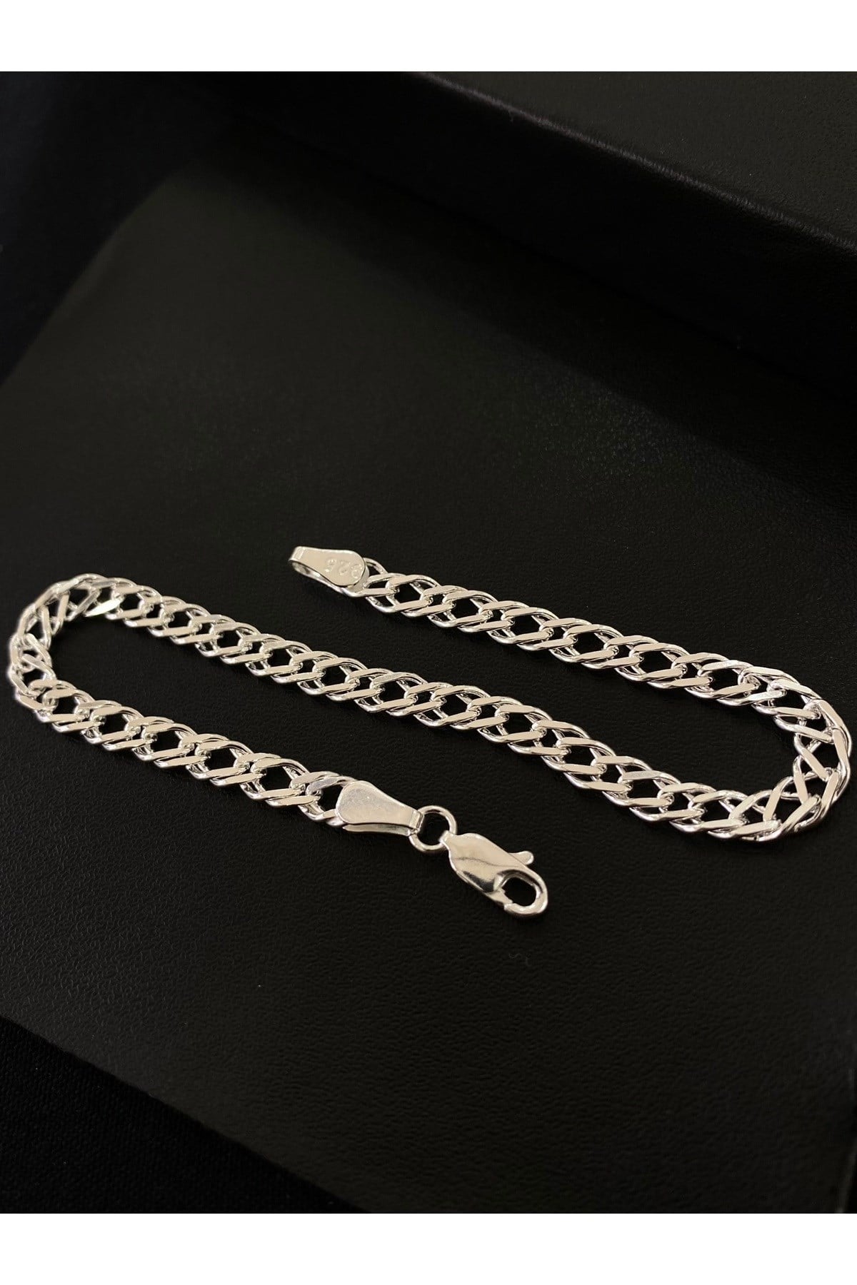 925 Ayar Erkek Gümüş Bileklik (4.5MM)
