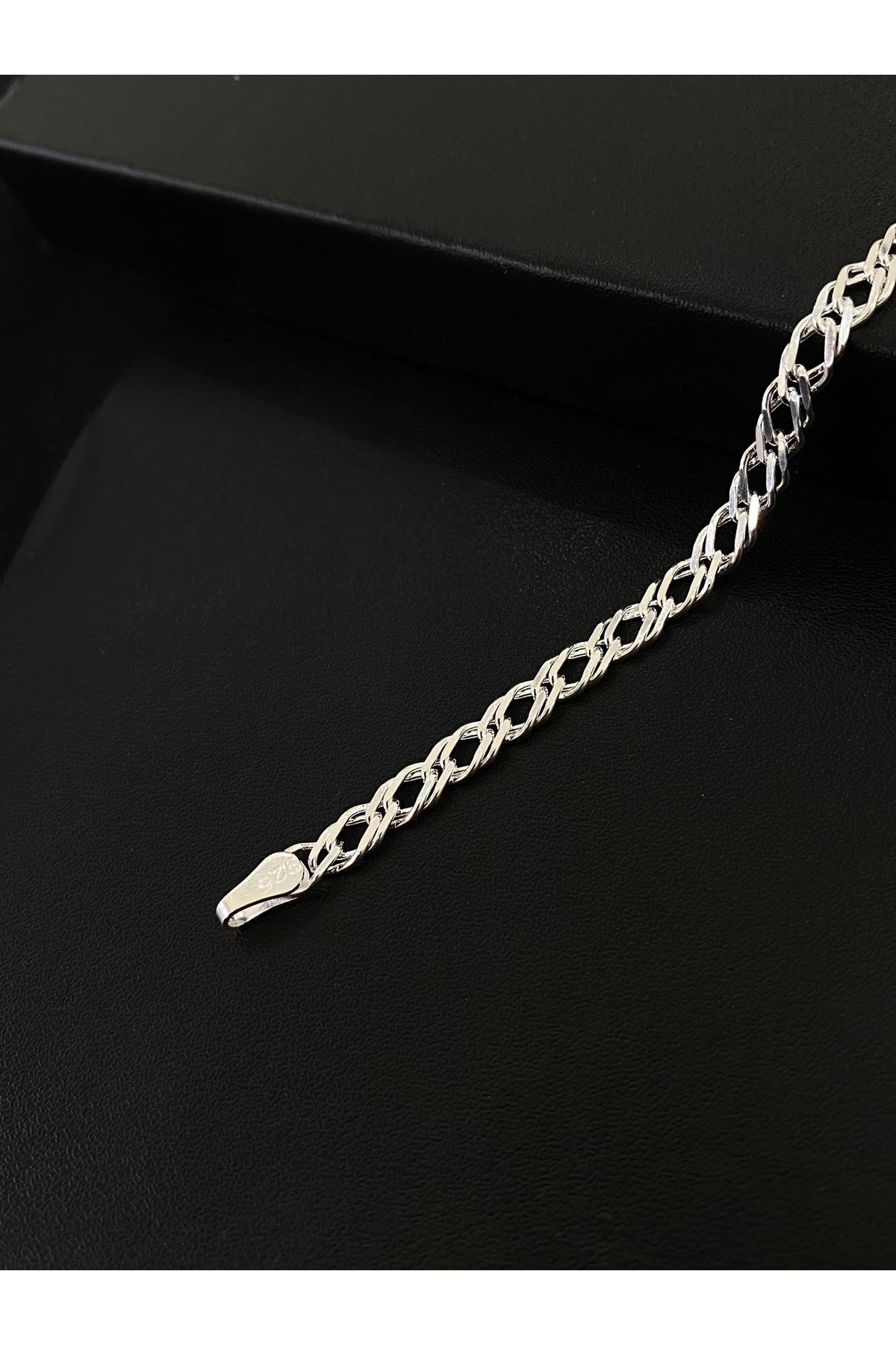 925 Ayar Erkek Gümüş Bileklik (4.5MM)