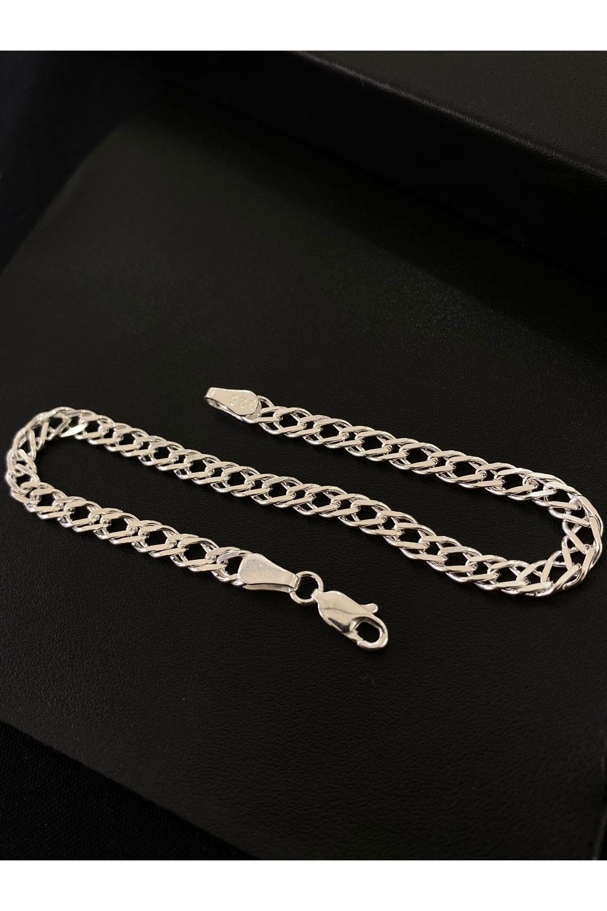 925 Ayar Erkek Gümüş Bileklik (4.5MM)