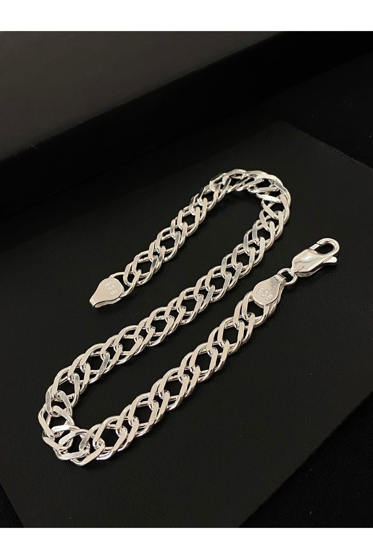 925 Ayar Gümüş Erkek Bileklik (7.5MM)