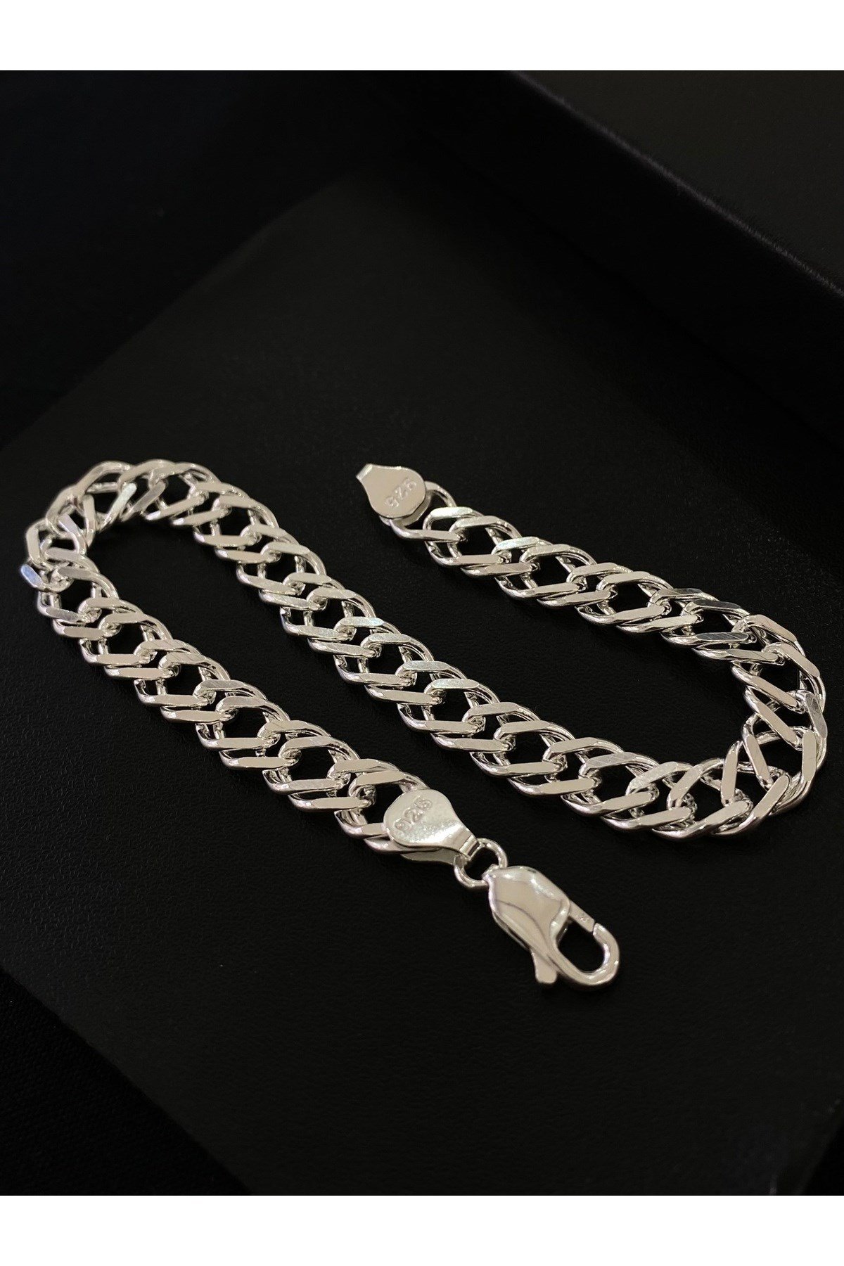 925 Ayar Gümüş Erkek Bileklik (7.5MM)