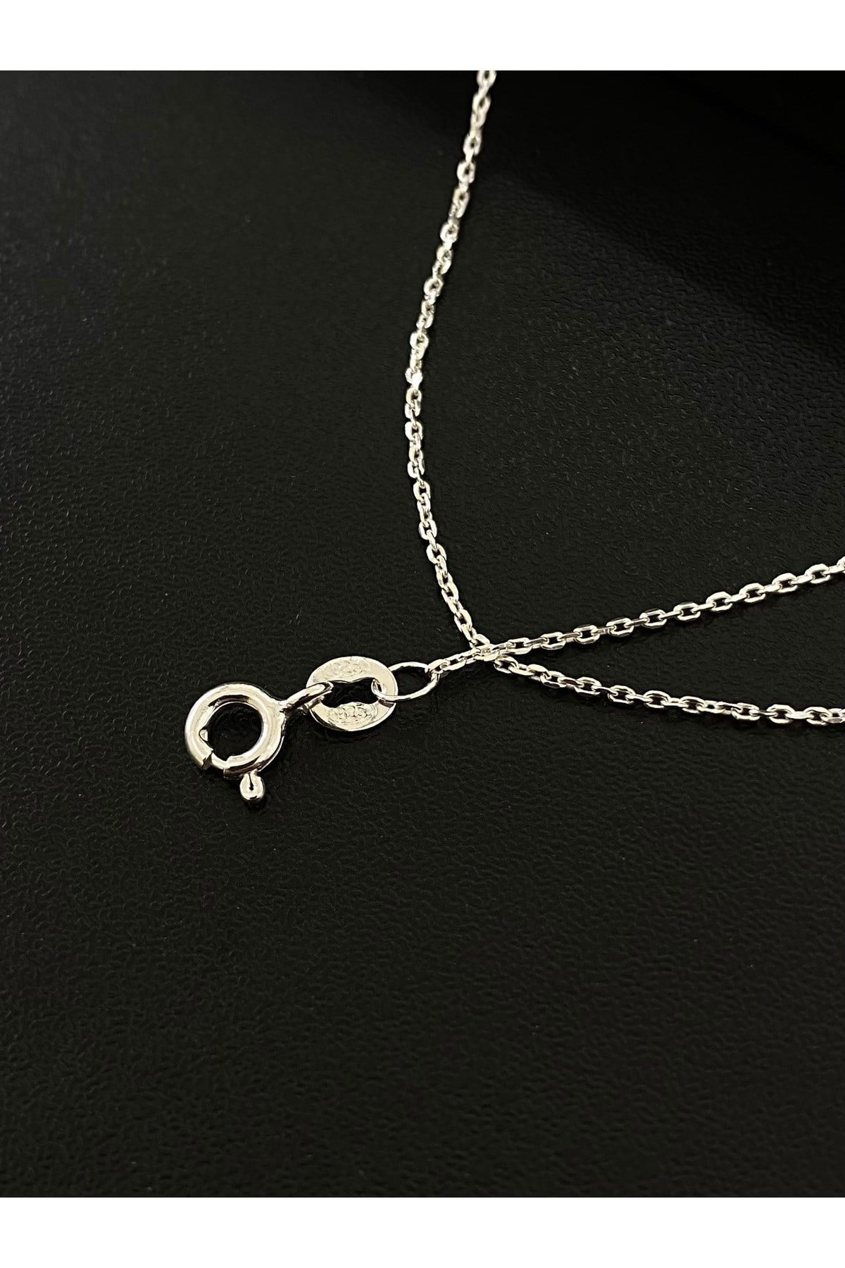 925 Ayar Gümüş Forse (Hayalet) Zincir 40+5CM
