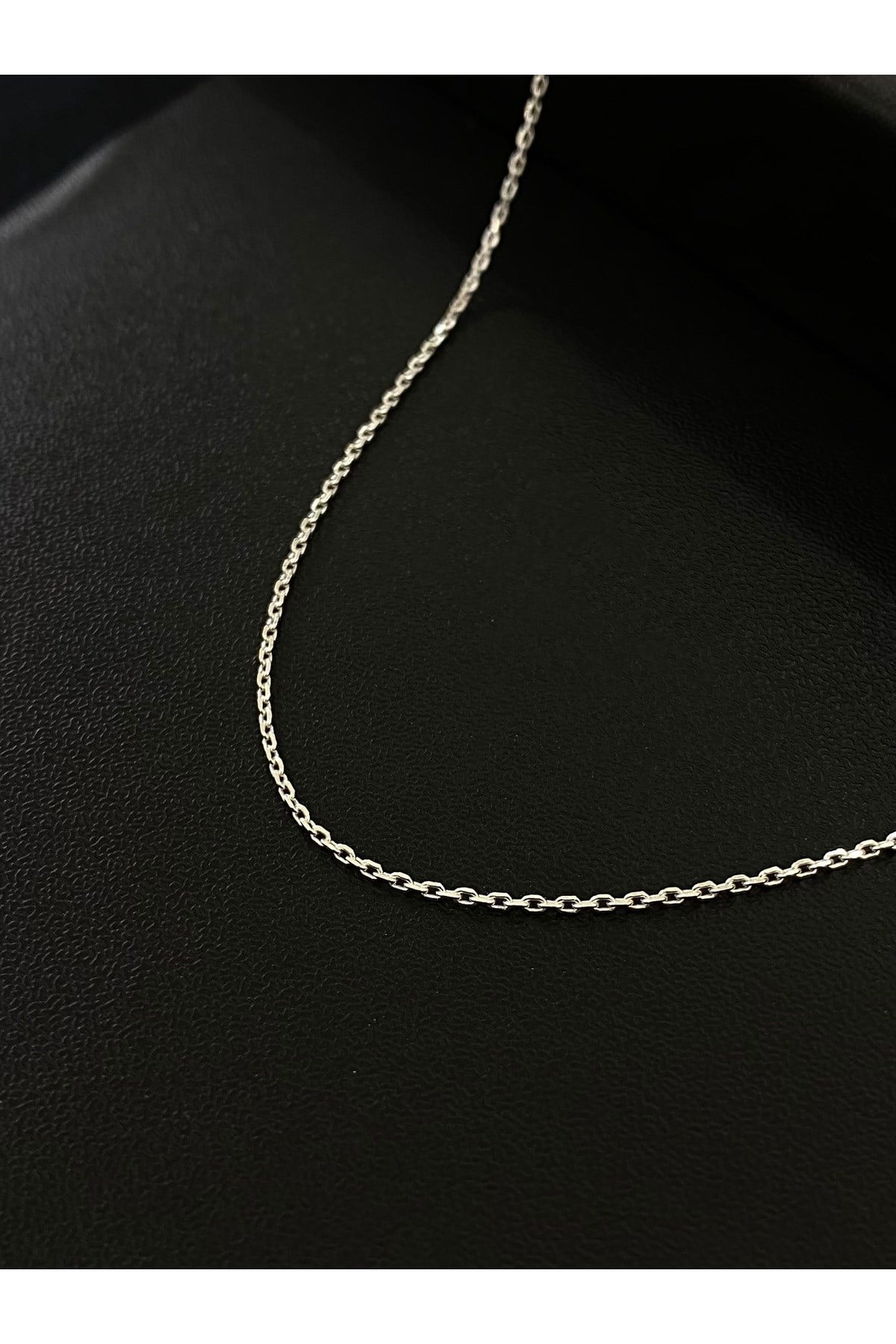 925 Ayar Gümüş Forse (Hayalet) Zincir 40+5CM