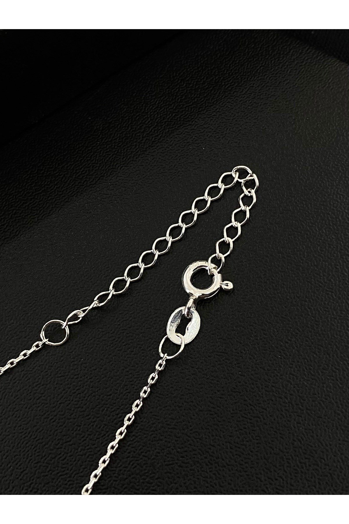 925 Ayar Gümüş Forse (Hayalet) Zincir 40+5CM