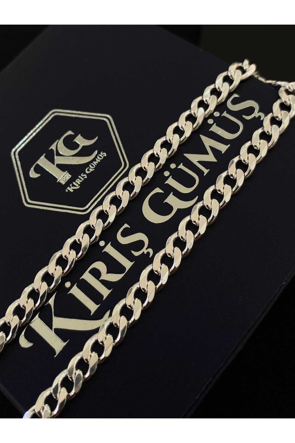 925 Ayar Gümüş Gurmet Modeli Erkek Gümüş Bileklik (4.5MM)
