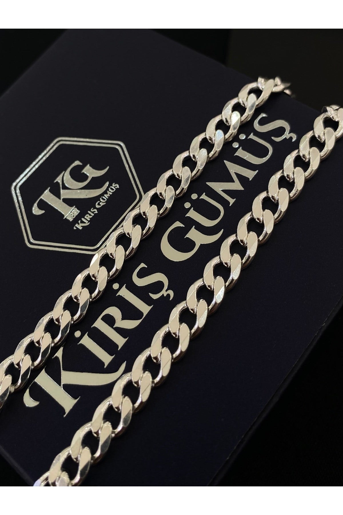 925 Ayar Gümüş Gurmet Modeli Erkek Gümüş Bileklik (5MM)