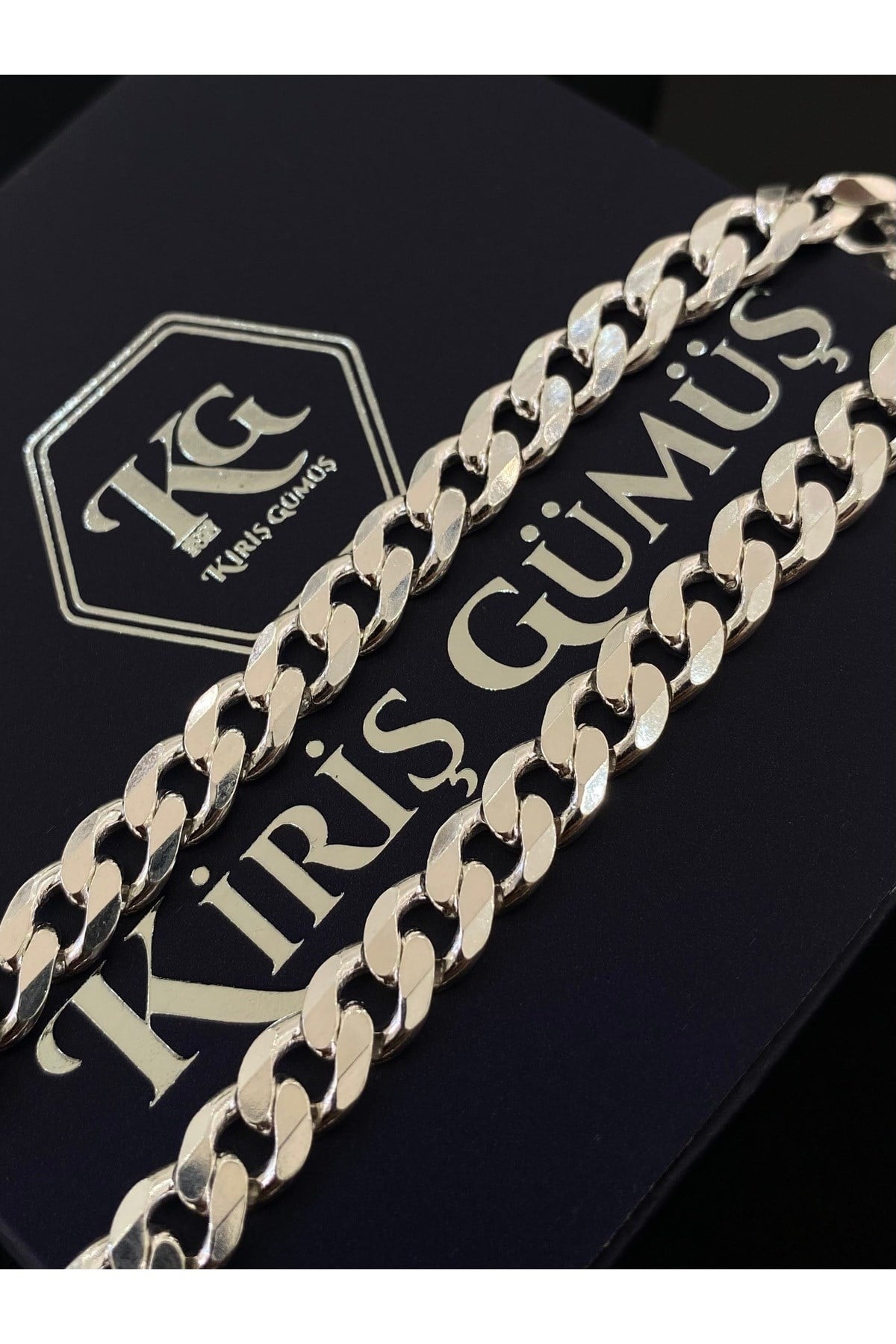 925 Ayar Gümüş Gurmet Modeli Erkek Gümüş Bileklik (6MM)