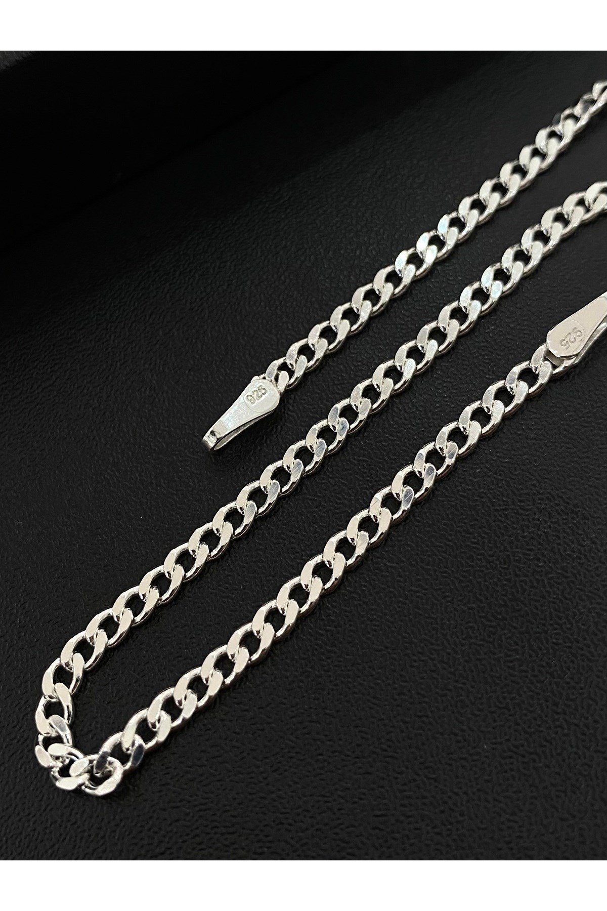 925 Ayar Gümüş Gurmet Modeli Erkek Gümüş Bileklik (3MM)