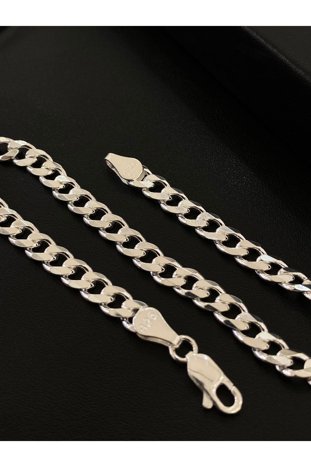 925 Ayar Gümüş Gurmet Modeli Erkek Gümüş Bileklik (5MM)