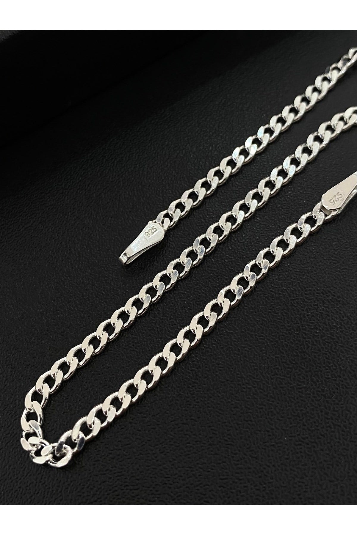 925 Ayar Gümüş Gurmet Modeli Erkek Gümüş Bileklik (3MM)