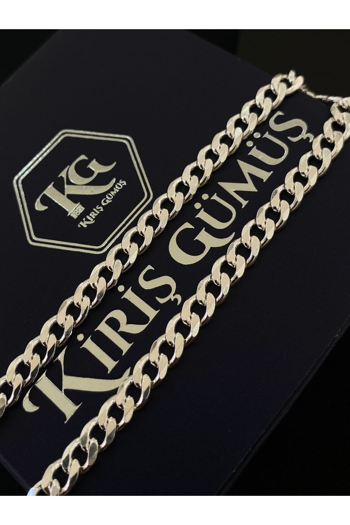 925 Ayar Gümüş Gurmet Modeli Erkek Gümüş Bileklik (4.5MM)