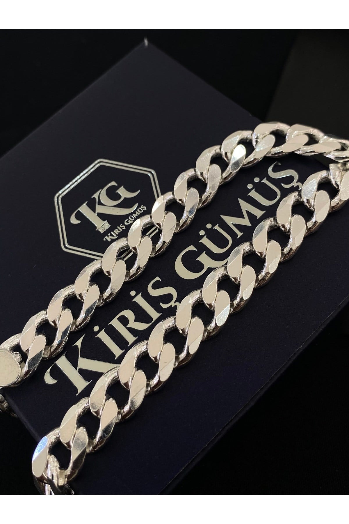 925 Ayar Gümüş Gurmet Modeli Erkek Gümüş Bileklik (9MM)