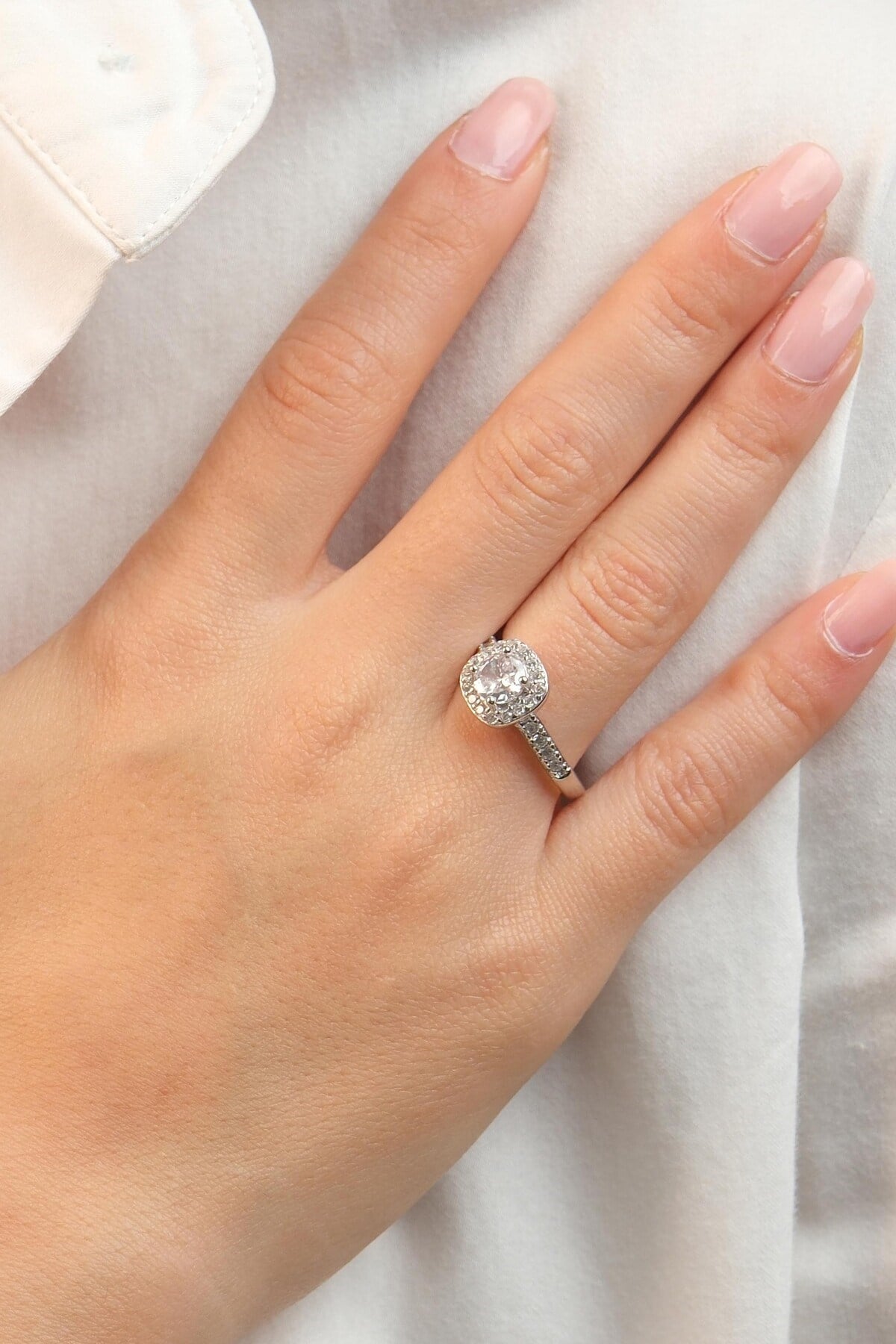 925 Ayar Gümüş Kadın Gümüş Yüzük
