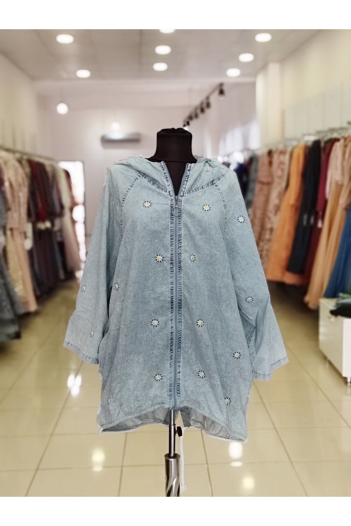 Mevsimlik Oversize Kot Ceket