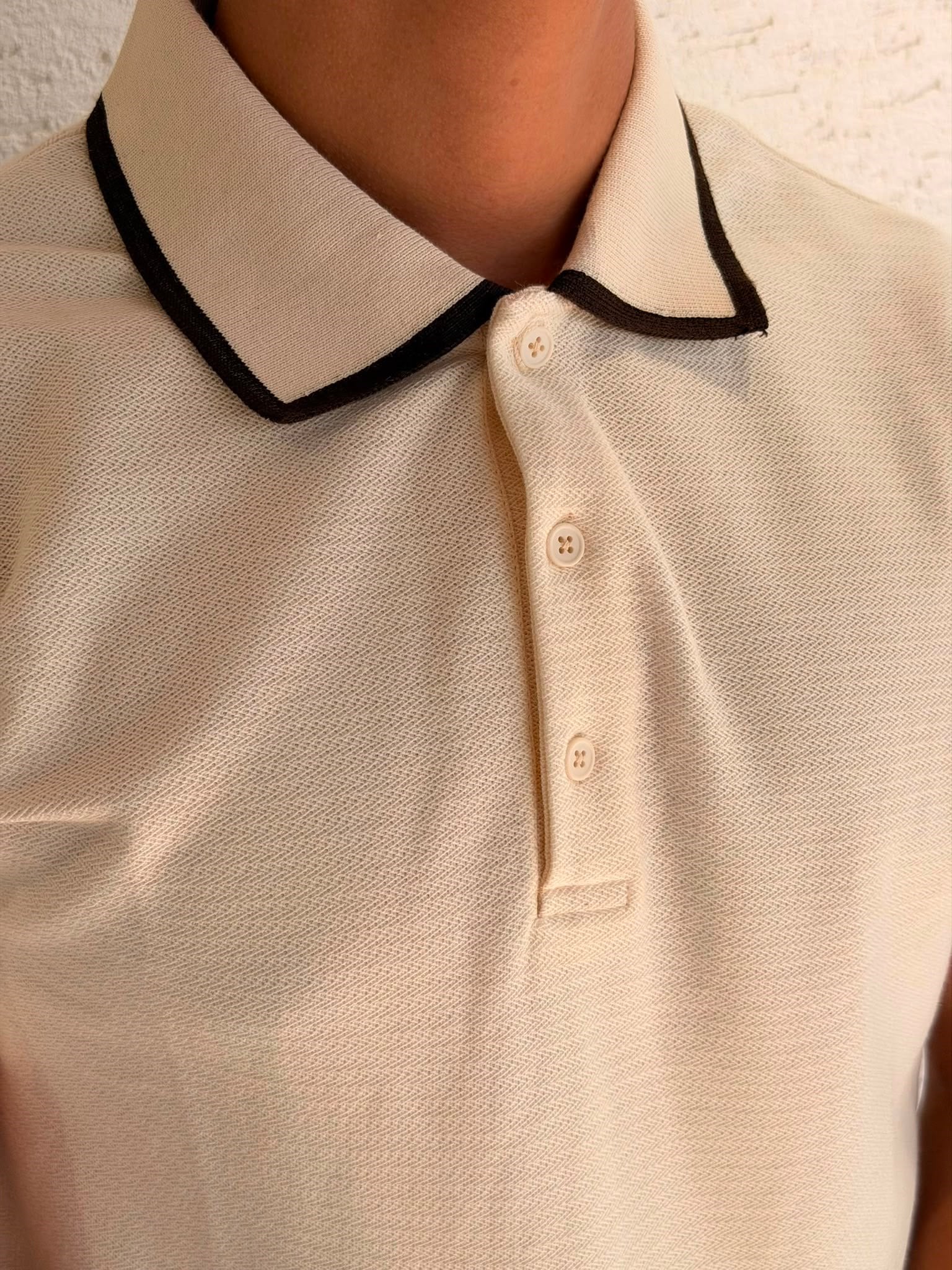 BEJ MRH POLO YAKA TİŞÖRT