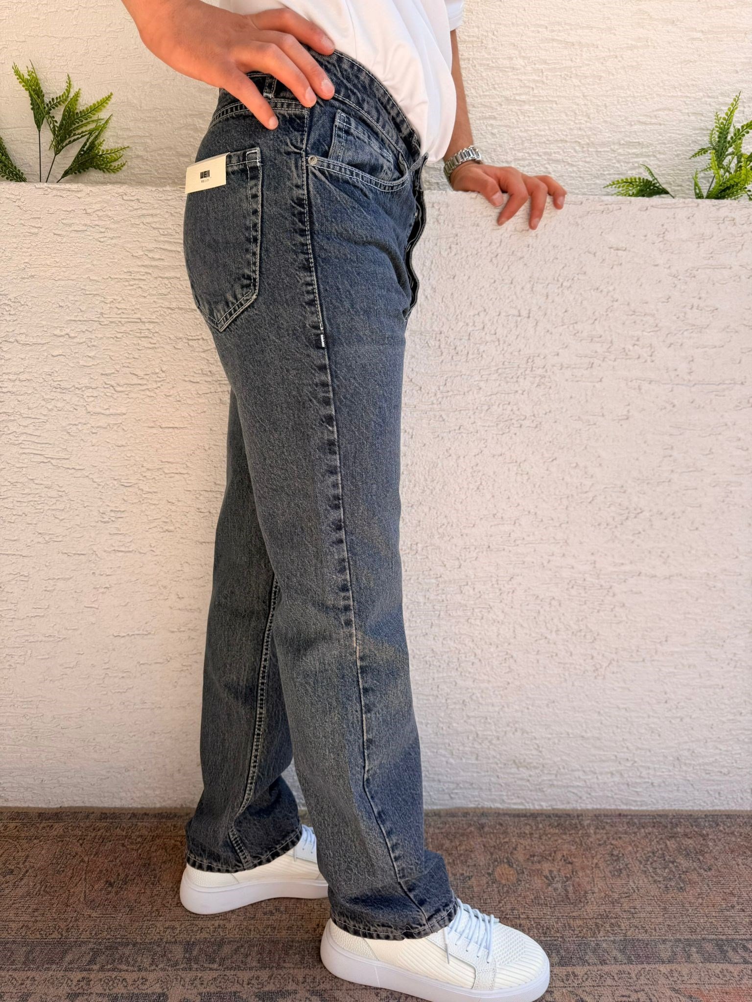 MAVİ BASİC WE11 BAGGY KOT PANTOLON