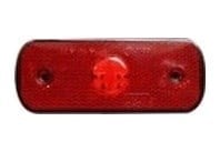 Arka Pozisyon Lambası Oval Kırmızı 12-24v