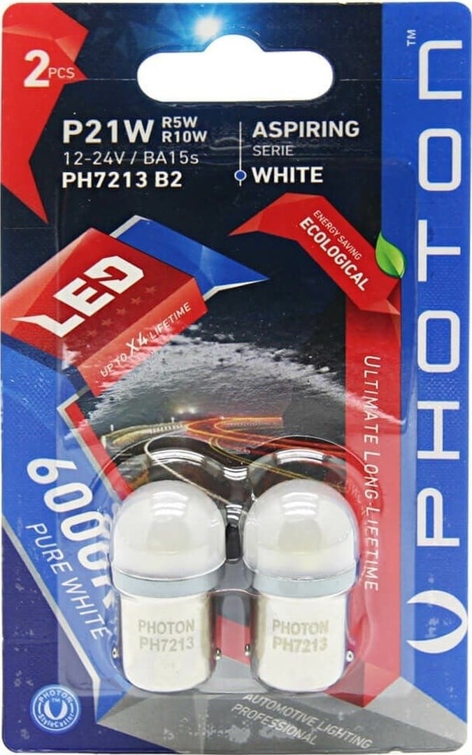 B2 12-24v P21/5w 6000k Beyaz 2 Li