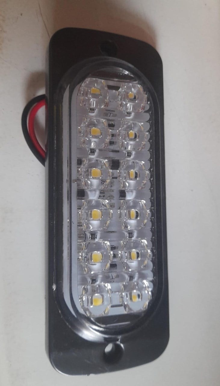 Çakar Lamba 12 Ledli Beyaz