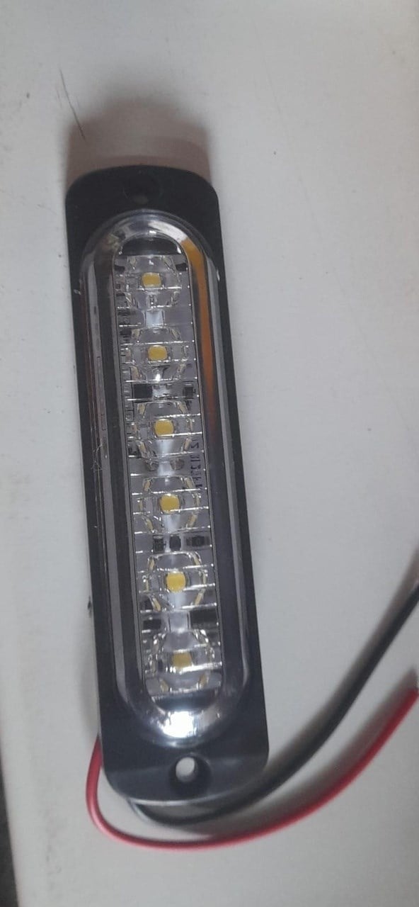 Çakar Lamba 6 Ledli Beyaz