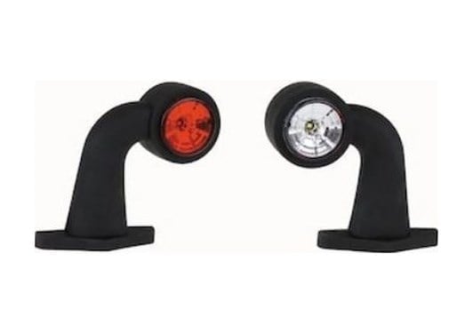 Mini Boynuz Lamba Eğri 12 Ledli - 8cm
