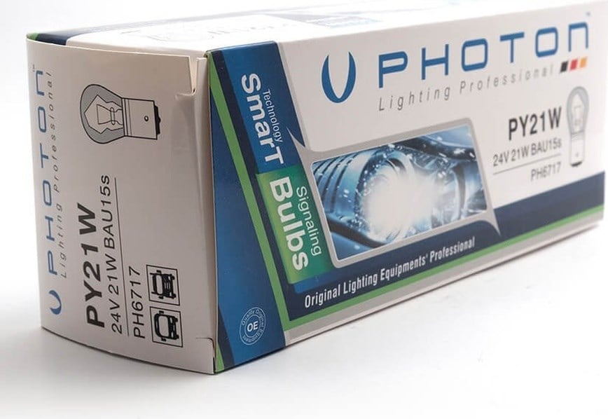 Photon Py21W 24V 93 Amber Şaş