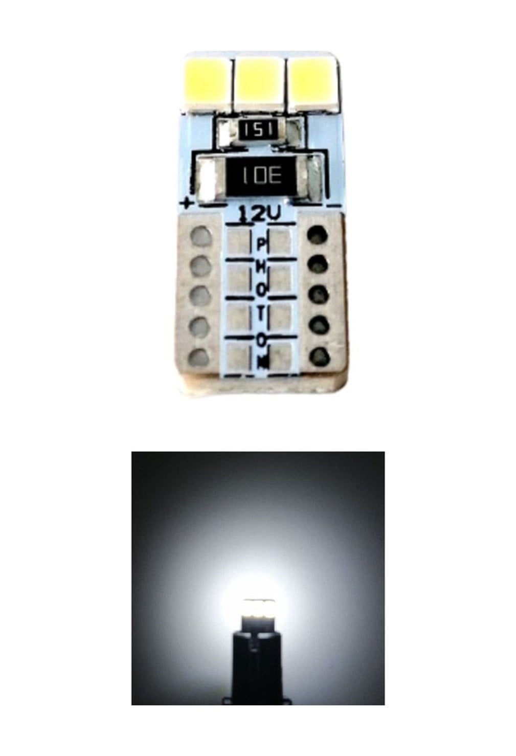 Photon W5W T10 Dipsiz Led Tavan Ampulü