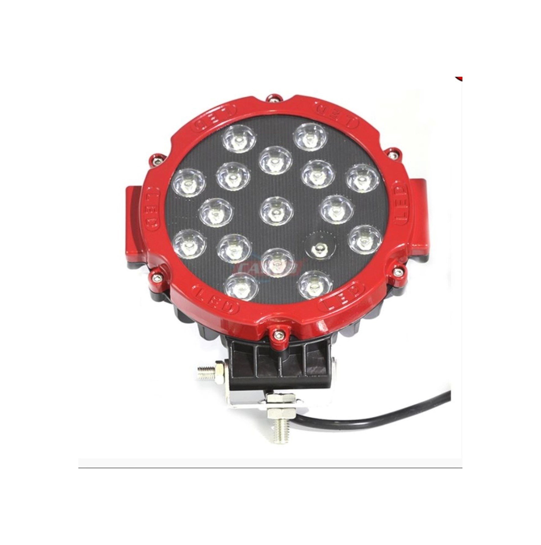 Projektör Off-road 51w 10-30v 17 Led Kırmızı