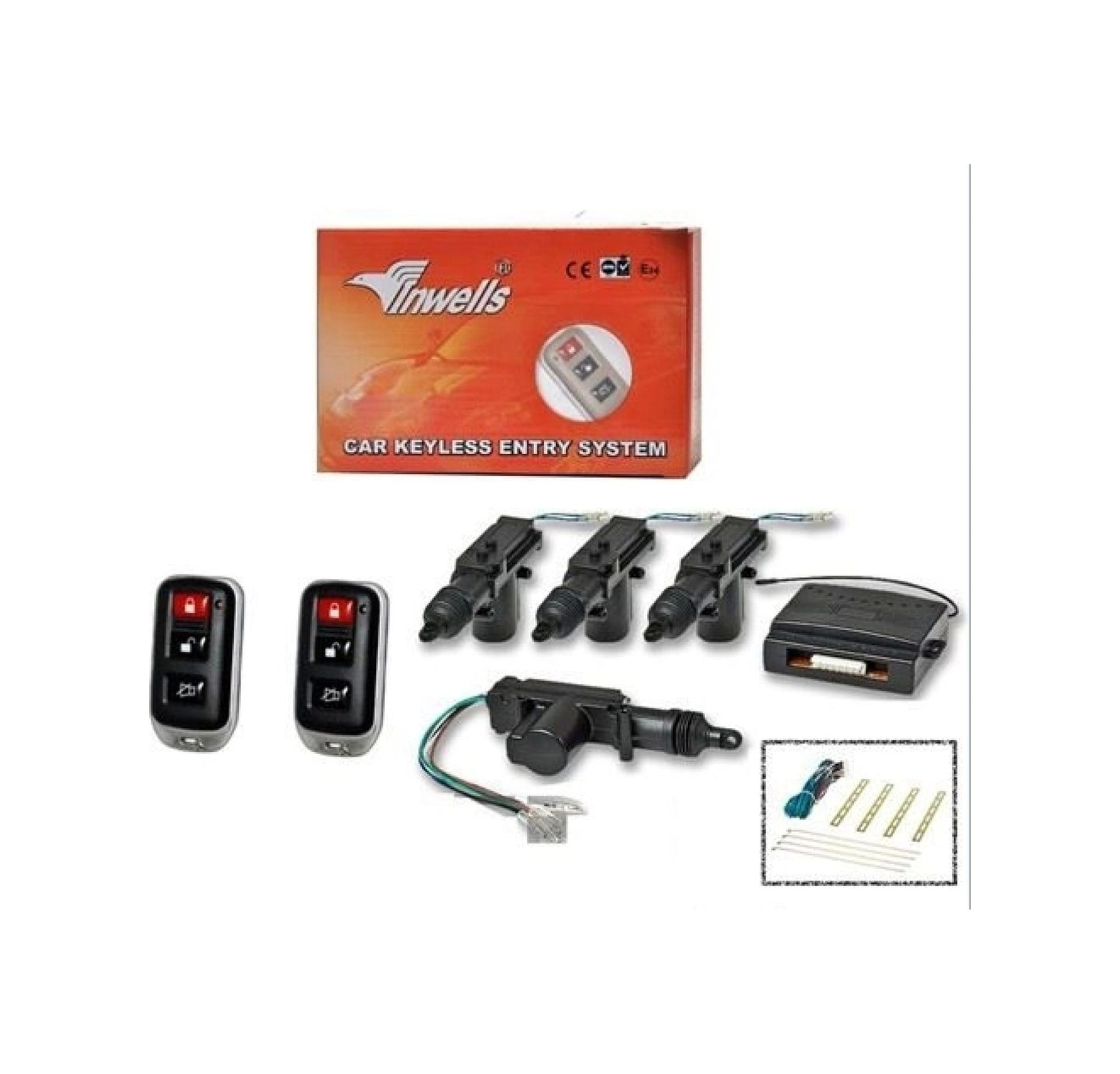 Uzaktan Kumandalı Merkezi Kilit Seti 12v
