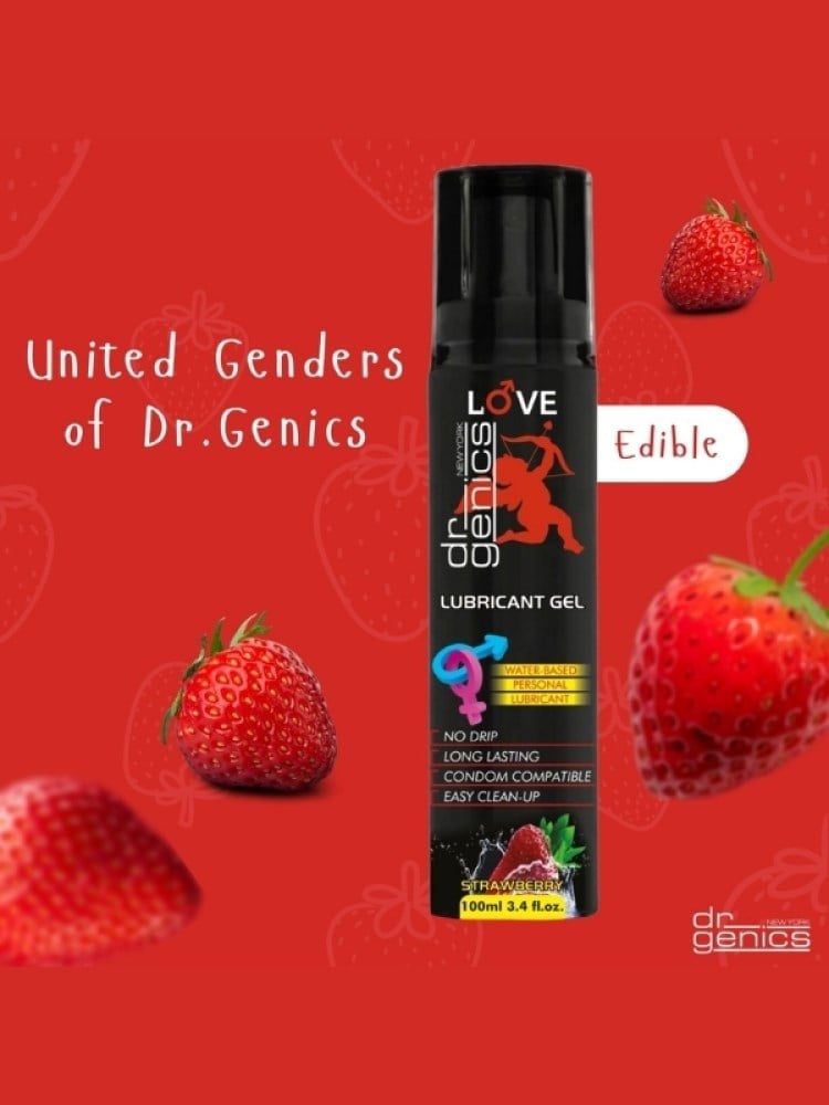Dr Genics Lubrican Gel (Kayganlaştırıcı Jel) Çilek 100mg