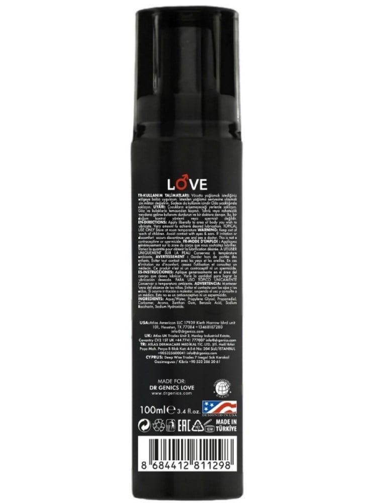Dr Genics Lubrican Gel (Kayganlaştırıcı Jel) Çilek 100mg